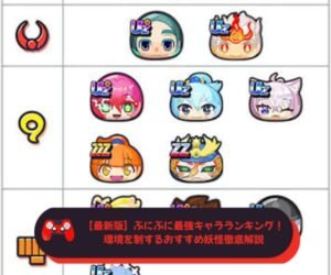 【最新版】ぷにぷに最強キャラランキング！環境を制するおすすめ妖怪徹底解説
